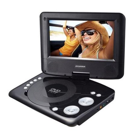 SYLVANIA Sylvania SDVD7073 7 in. Swivel-Screen Portable DVD Player SDVD7073